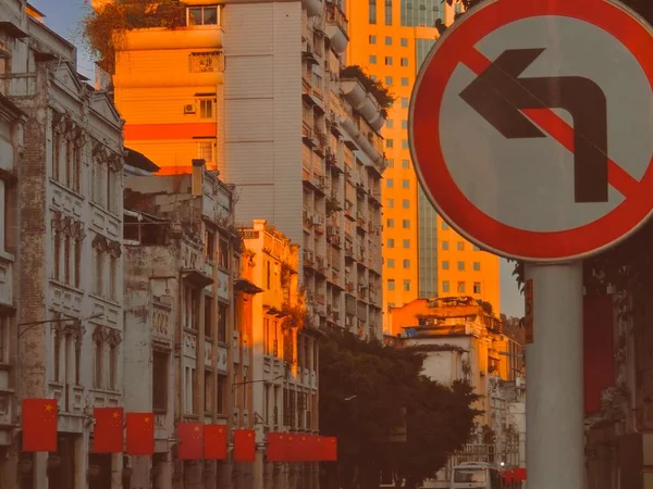 street sign in the city of barcelona