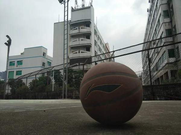 basketball ball in the park