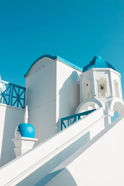 white greek architecture in santorini greece