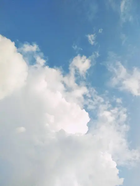 stock image blue sky with clouds