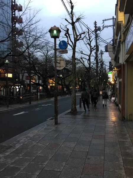 street view of the city of stockholm in sweden