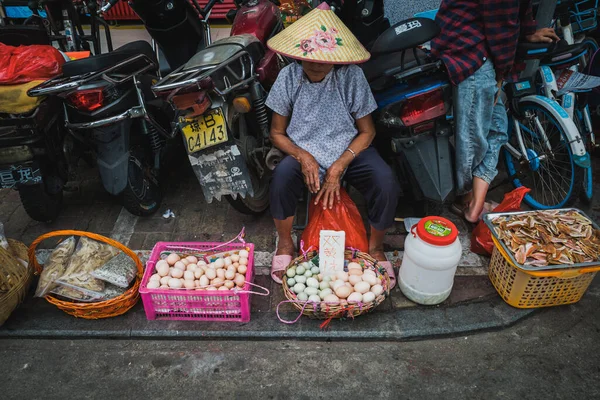 street vendor in the market