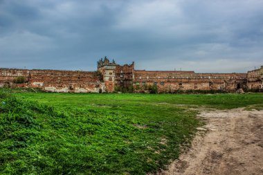 Lviv bölgesi Ukrayna Kalesi'nin antik kalıntılar