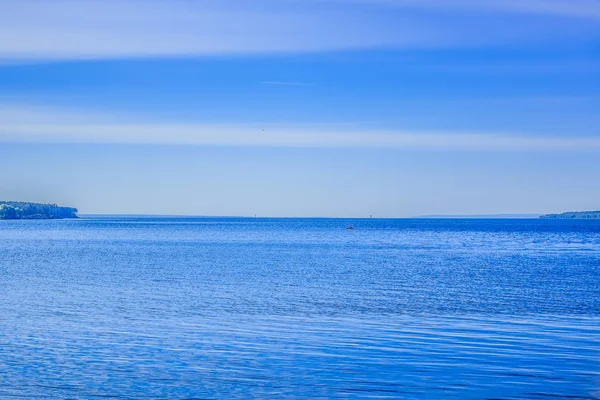 La costa di banca di Kaniv di serbatoio — Foto Stock