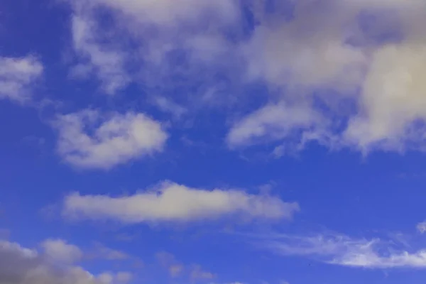 Cloudscape Blue Sky Natural Simple Background — Stock Photo, Image