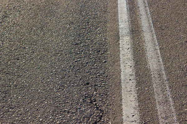 Poor Old Car Road Background Material Texture Perspective Foreshortening Surface — Stock Photo, Image