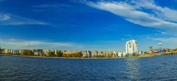 Khmelnitskyi Ucrania 2020 Europa Del Este Pequeña Ciudad Frente Mar — Foto de Stock