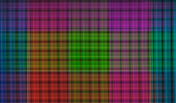 抽象的二次几何形状彩色紫色蓝色绿色红色墙纸背景模糊概念看起来像衬衫表面图像 — 图库照片