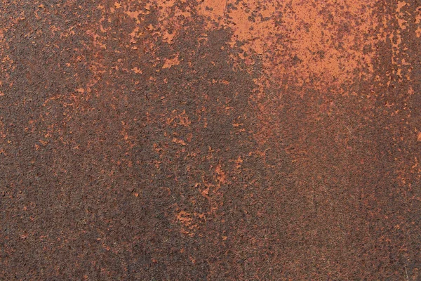 Eenvoudige Achtergrond Roestige Muur Stedelijk Verval Concept Rood Bruin Textuur — Stockfoto