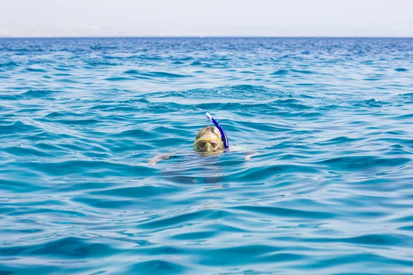 Foco Suave Óculos Atividades Aquáticas Estilo Vida Esportiva Viagens Livre — Fotografia de Stock