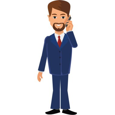 İş kıyafeti'düz iş adamıdır