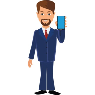 İş kıyafeti'düz iş adamıdır