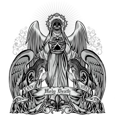  Grunge kafatası arması