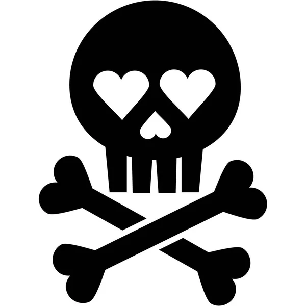 Valentines Skull Heart Grunge Vintage Design Shirts — Stock Vector
