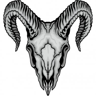 Kafatası, grunge vintage tasarım t shirt ile Gotik arması