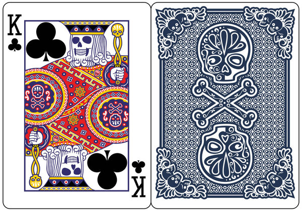 poker, playing card, King of spades, diamond, clubs, heart
,