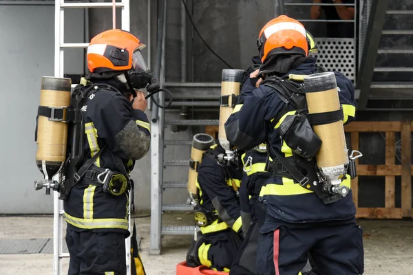 French fire  department — Stock Photo, Image