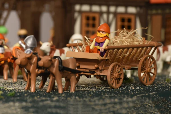 Piękna Ekspozycja Playmobil Francji — Zdjęcie stockowe