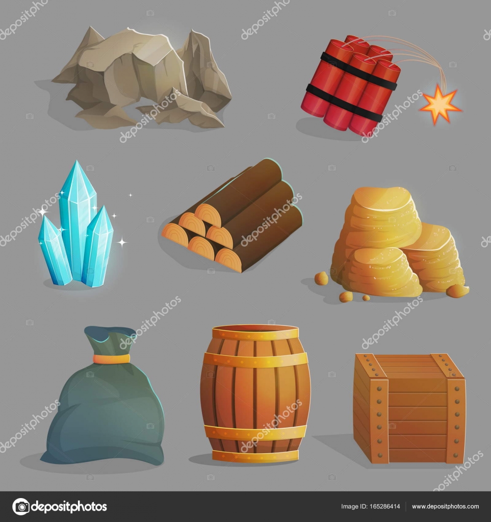 Mining natural resources tools and items Stock Vector Image by ©Medeja #165286414 Mining natural resources tools and items Stock Vector Image by ©Medeja #165286414