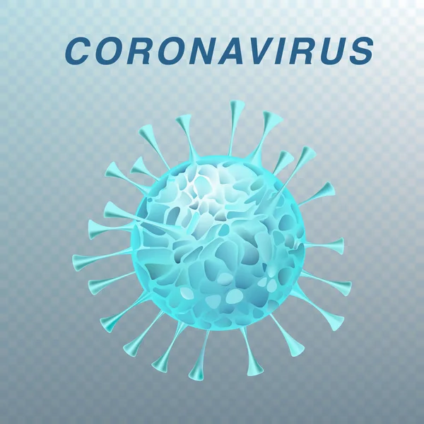 Вспышка коронавируса, остановить корону 2019-го года . — стоковый вектор