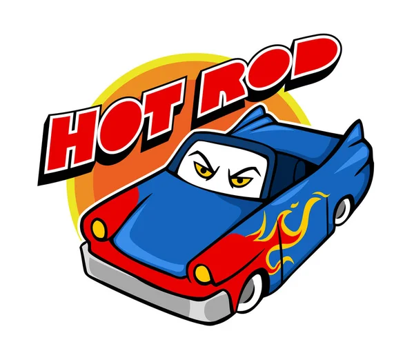 Auto hot rod — Stockový vektor