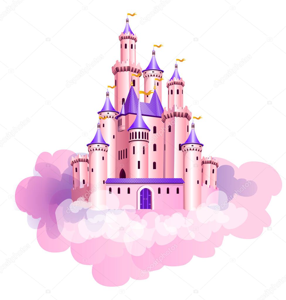 Pink princess castle.