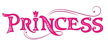 Prenses. Pembe başlık.