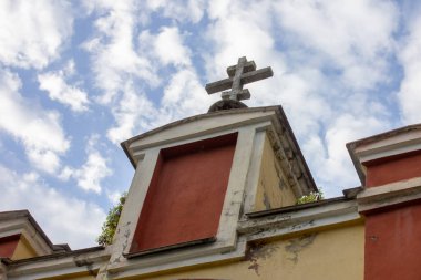 Abhazya, Yeni Athos. Altın kubbeli manastır manzarası