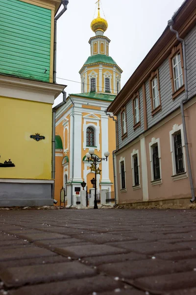 Rússia Cidade Anel Ouro Vladimir Ruas Cidade Velha — Fotografia de Stock