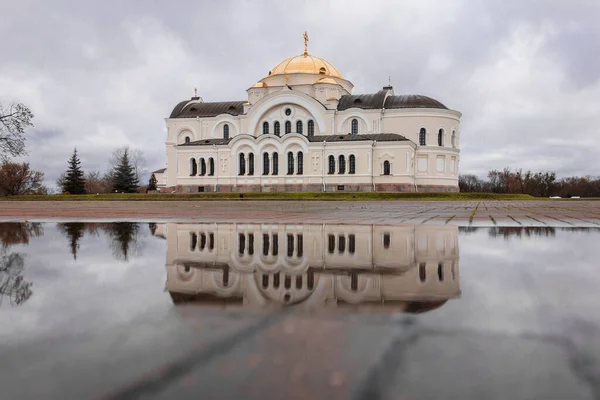 Belarus City Brest Января 2019 Года Брестский Замок Николаевский Гарнизонный — стоковое фото