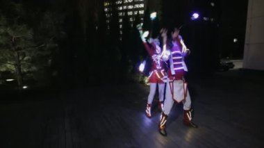 Performansı Led kılık geceleri açık göstermek