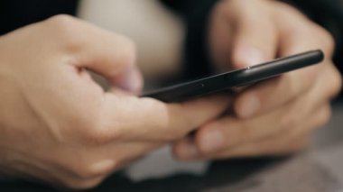 Erkek el kullanım mobil akıllı telefon