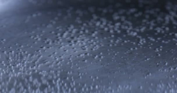 Surface Eau Bouillante Lumière Bleue — Video