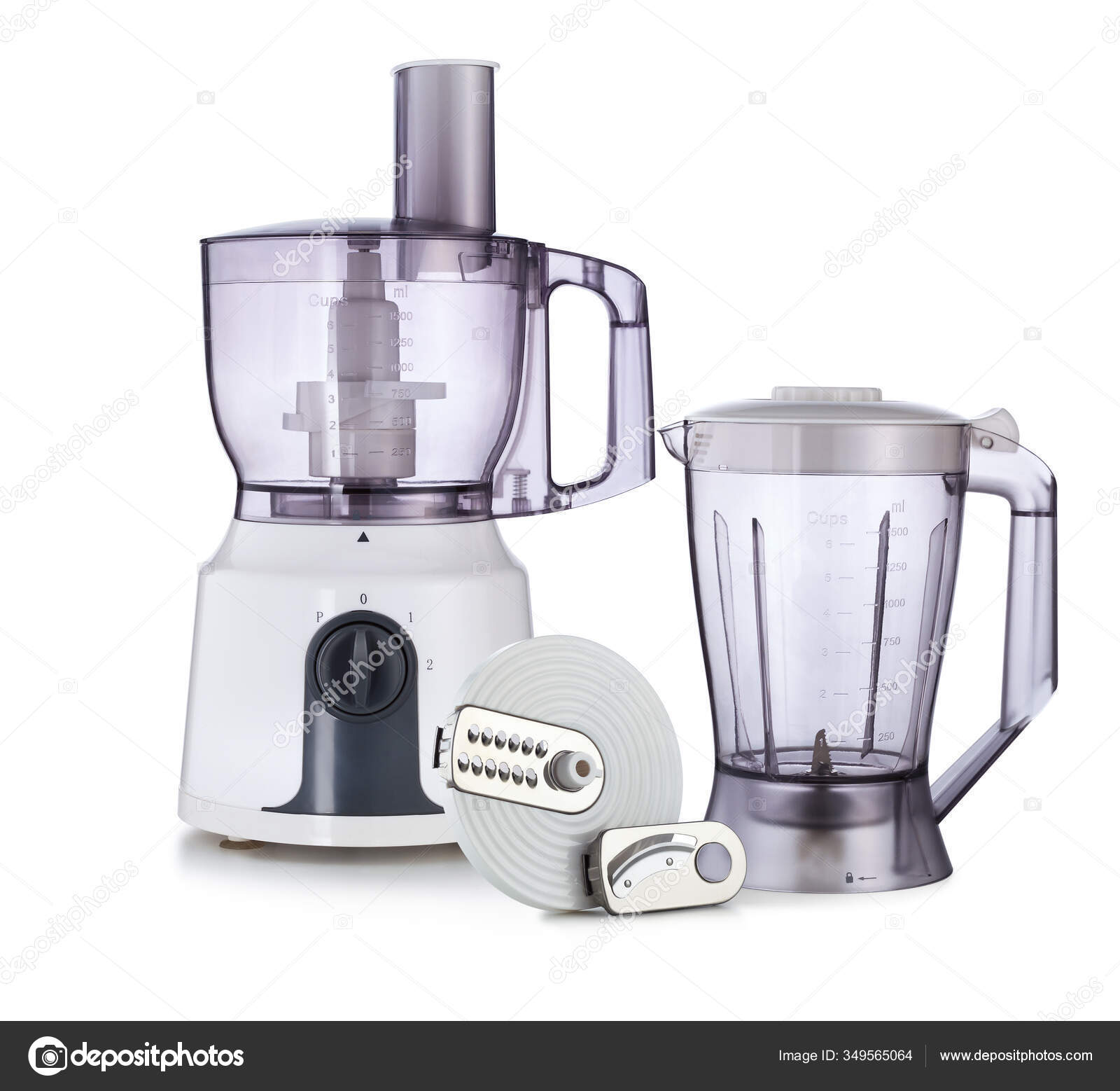 Food Processor Isolated Clipping Path Stock by ©dio5050 349565064