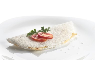 Jambonlu ve domatesli peynir ekmeği