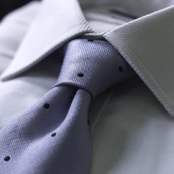 Close Camisa Gravata — Fotografia de Stock