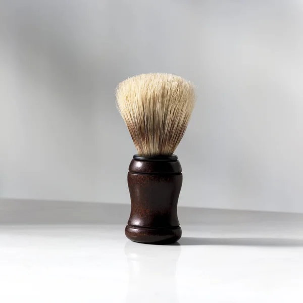 Closeup Shaving Brush Shaving — Photo
