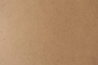 Karton kahverengi arka plan. Kraft kağıt desen sayfası yatay