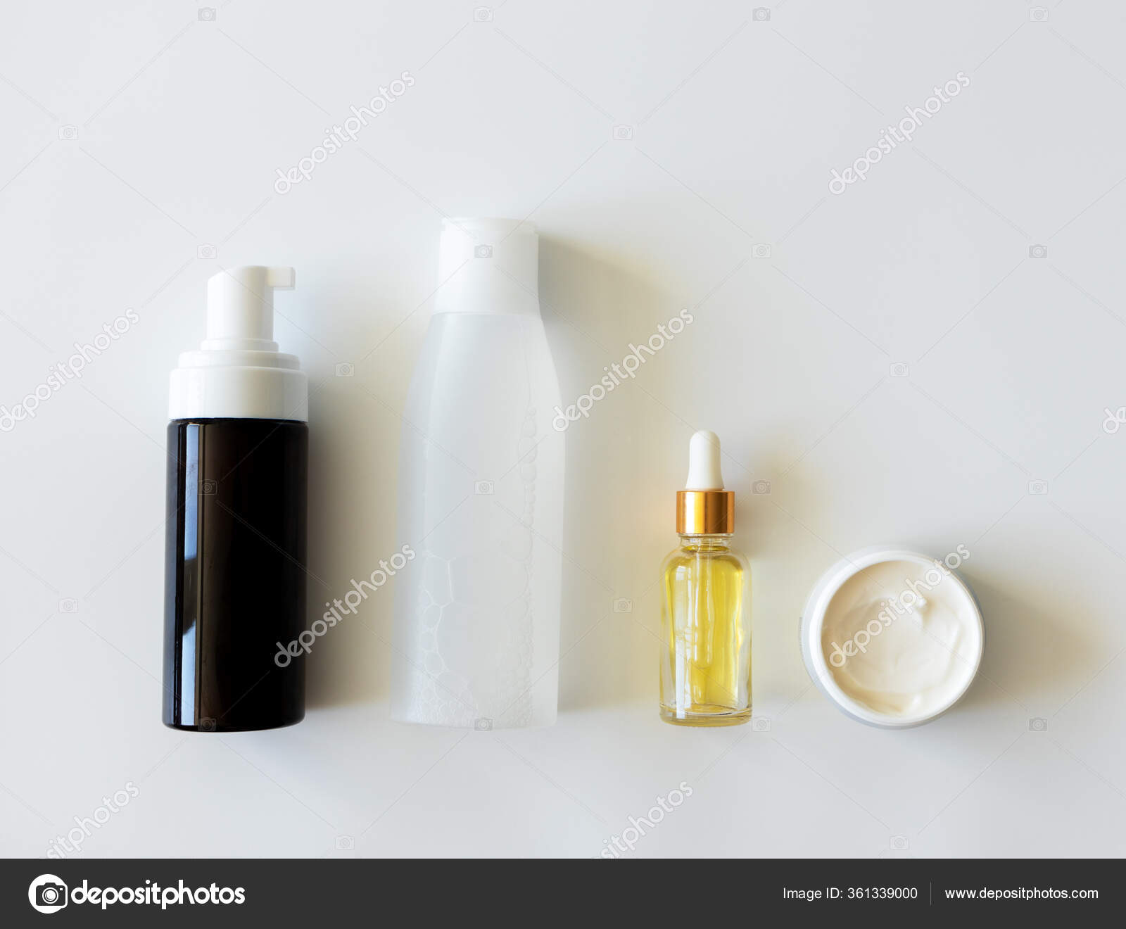 cleanser serum moisturizer