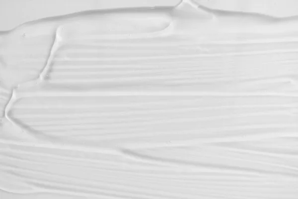 Transparante Vlek Aloë Gel Lotion Witte Achtergrond Boven Pure Textuur — Stockfoto