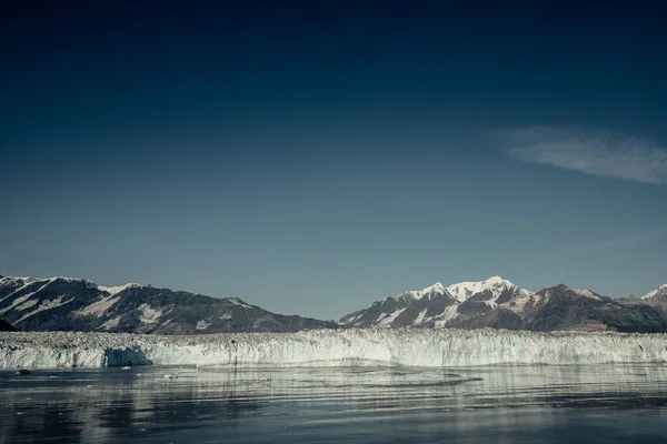 Alaska Cruise Til Glacier Bay Nationalpark Naturskøn Udsigt Gletsjeren Fra - Stock-foto