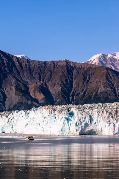 Alaska Kryssning Till Glacier Bay Nationalpark Hisnande Utsikt Över Johns — Stockfoto