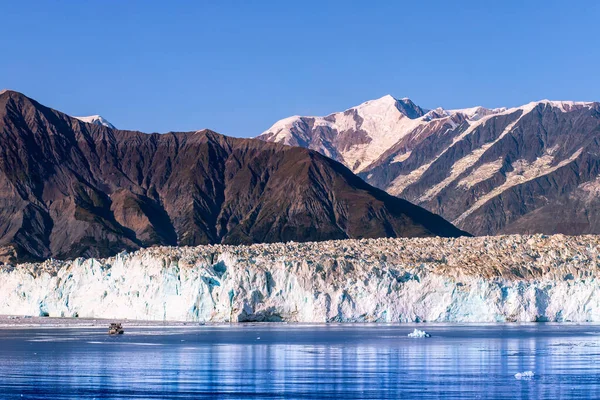 Alaska Cruise Glacier Bay Nationalpark Hisnande Landskap Johns Hopkins Glacier — Stockfoto