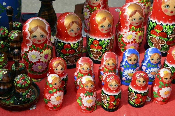 Russian nesting dolls, Souvenirs from Russia, wooden dolls,