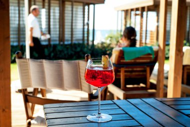 Kokteyl plaj tatil deniz