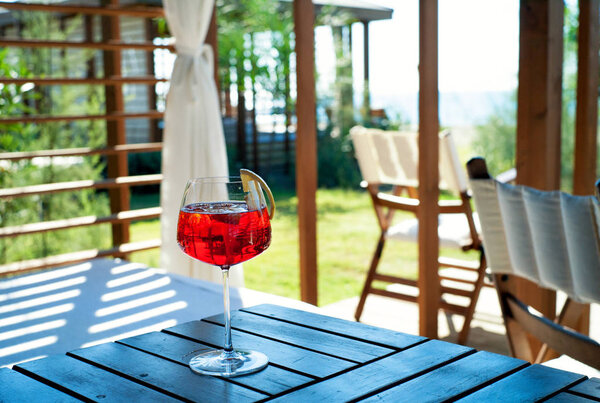 Cocktail beach vacation sea