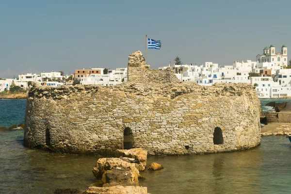 Castillo Kastelli de la isla de Paros en Grecia . — Foto de Stock