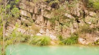 Polilimnio Yunanistan. Peloponnese içinde turistik bir hedef.