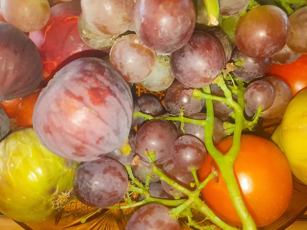 Detail Odrůdy Letní Ovoce — Stock fotografie