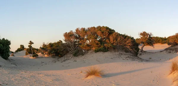 Panoráma Simos Strand Görögország — Stock Fotó